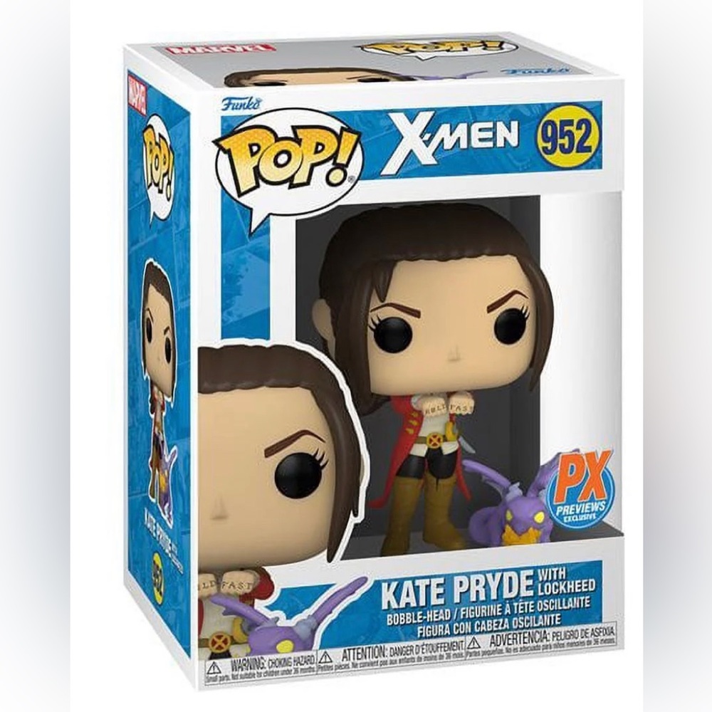 NWT Marvel X-Men Kate Pryde with Lockheed Funko Pop